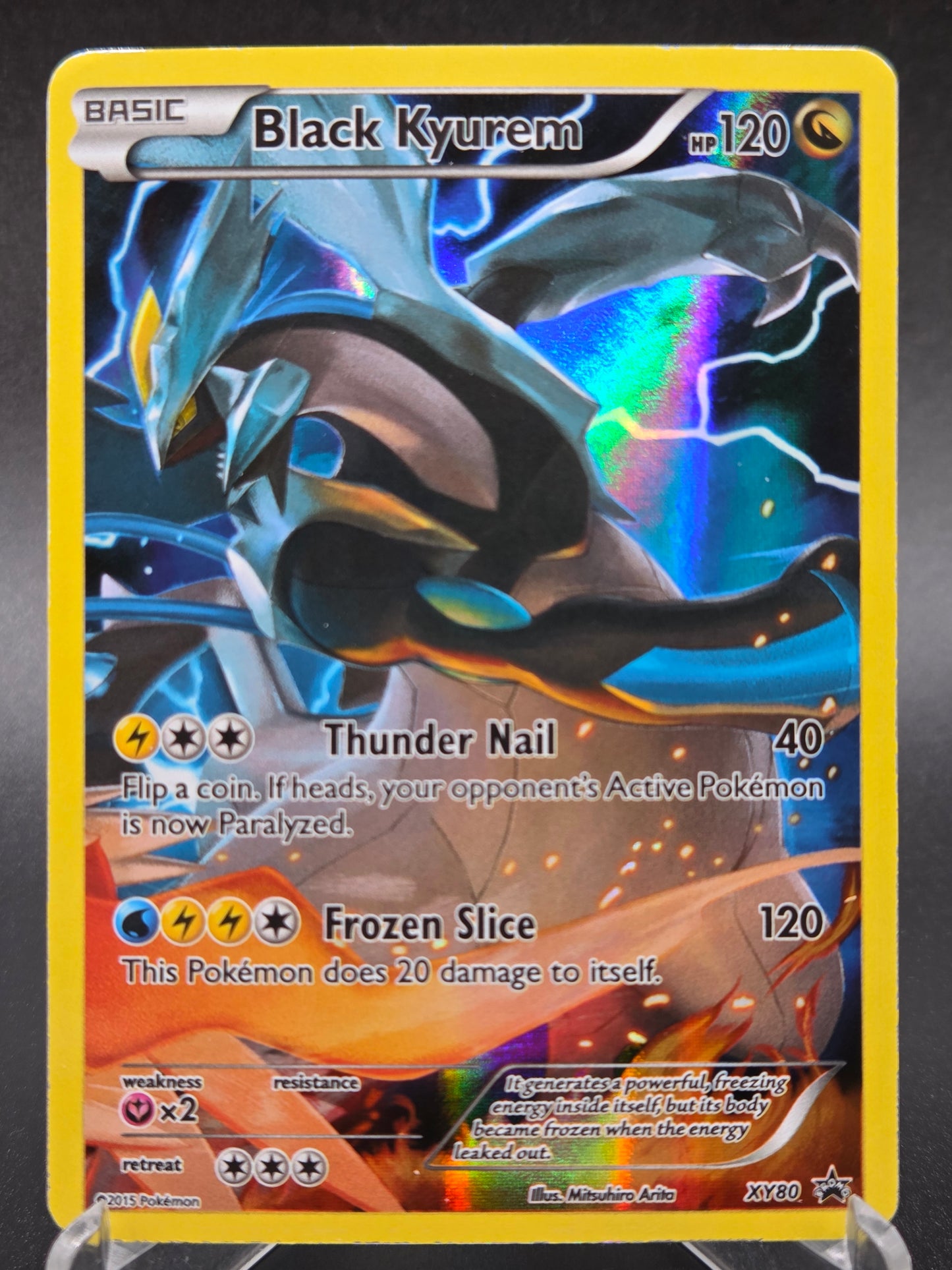 Pokémon TCG: 2015 Black Kyurem XY80 XY Black Star Promos Holo Promo
