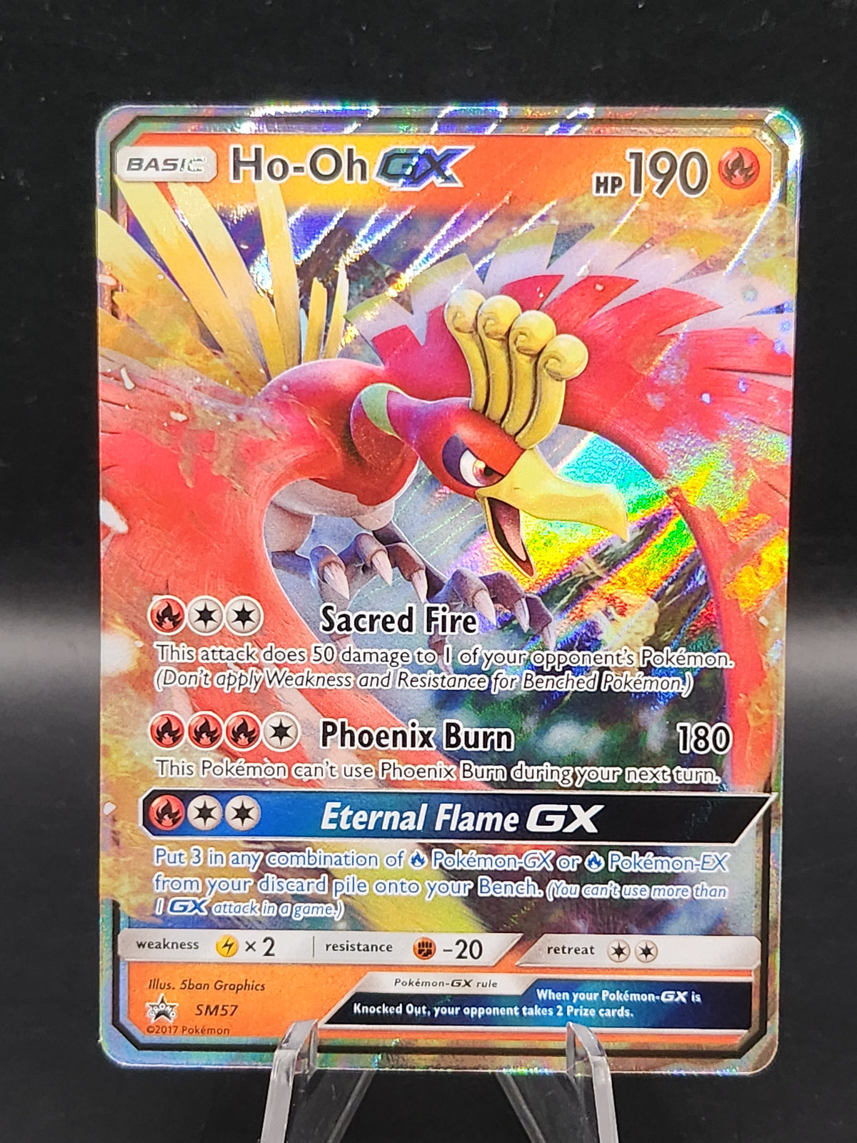 Pokémon TCG: 2017 Ho-Oh GX SM57 SM Promo