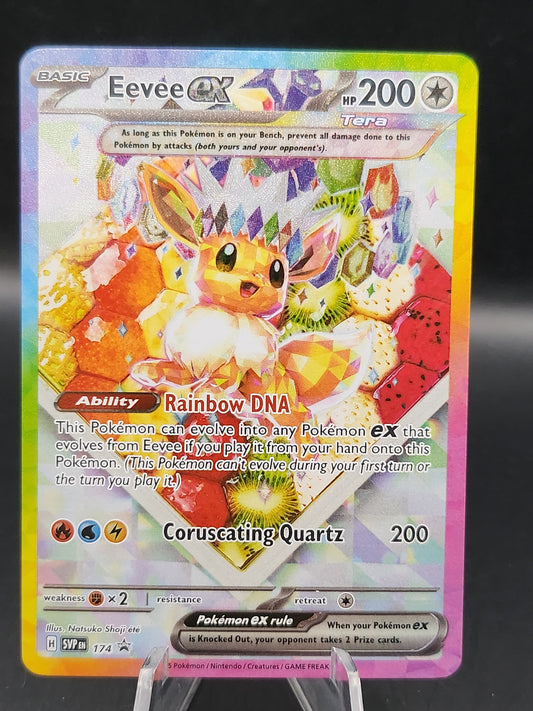 Pokémon TCG: 2025 Eevee ex #174 SV: Prismatic Evolutions Promo