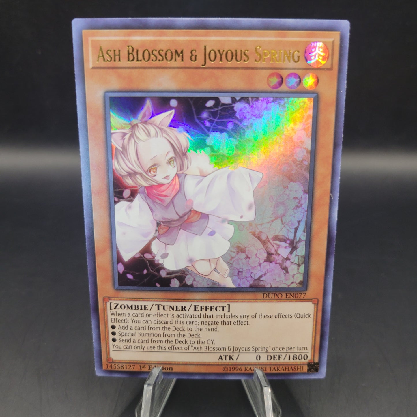 Yu-Gi-Oh! TCG: Ash Blossom & Joyous Spring DUPO-EN077 Duel Power