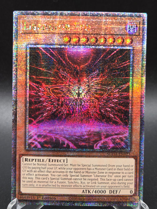 Yu-Gi-Oh! TCG: Liberator Eto (Quarter Century Secret Rare) - SUDA-EN023 - Supreme Darkness (SUDA)
