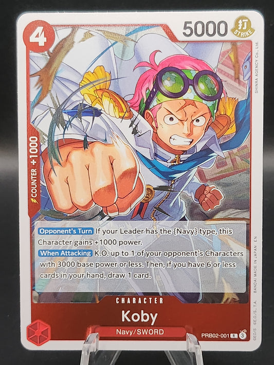 One Piece TCG: Koby PRB02-001 The Best Vol. 2
