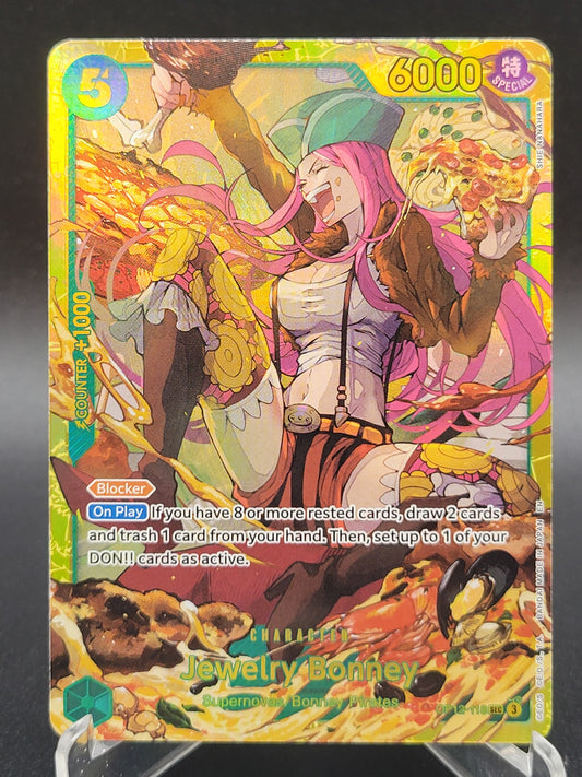 One Piece TCG: Jewelry Bonney OP12-118 SEC Legacy of the Master