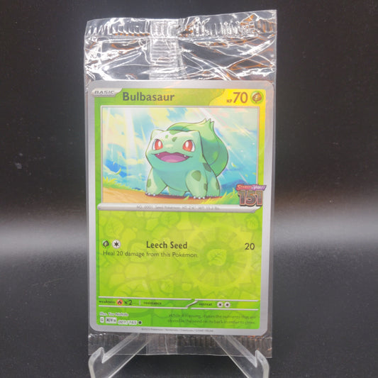 Pokémon TCG: Bulbasaur 001/165 SV: 151 Best Buy Promo Sealed