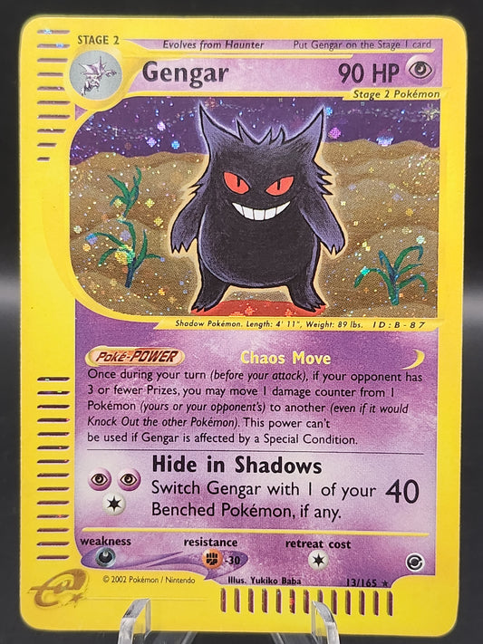 Pokémon TCG: 2002 Gengar 13/165 Expedition Holo