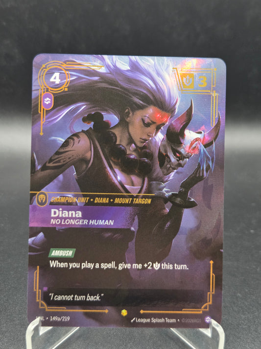 Riftbound TCG: 2026 Diana - No Longer Human (Alternate Art) - Unleashed (UNL)