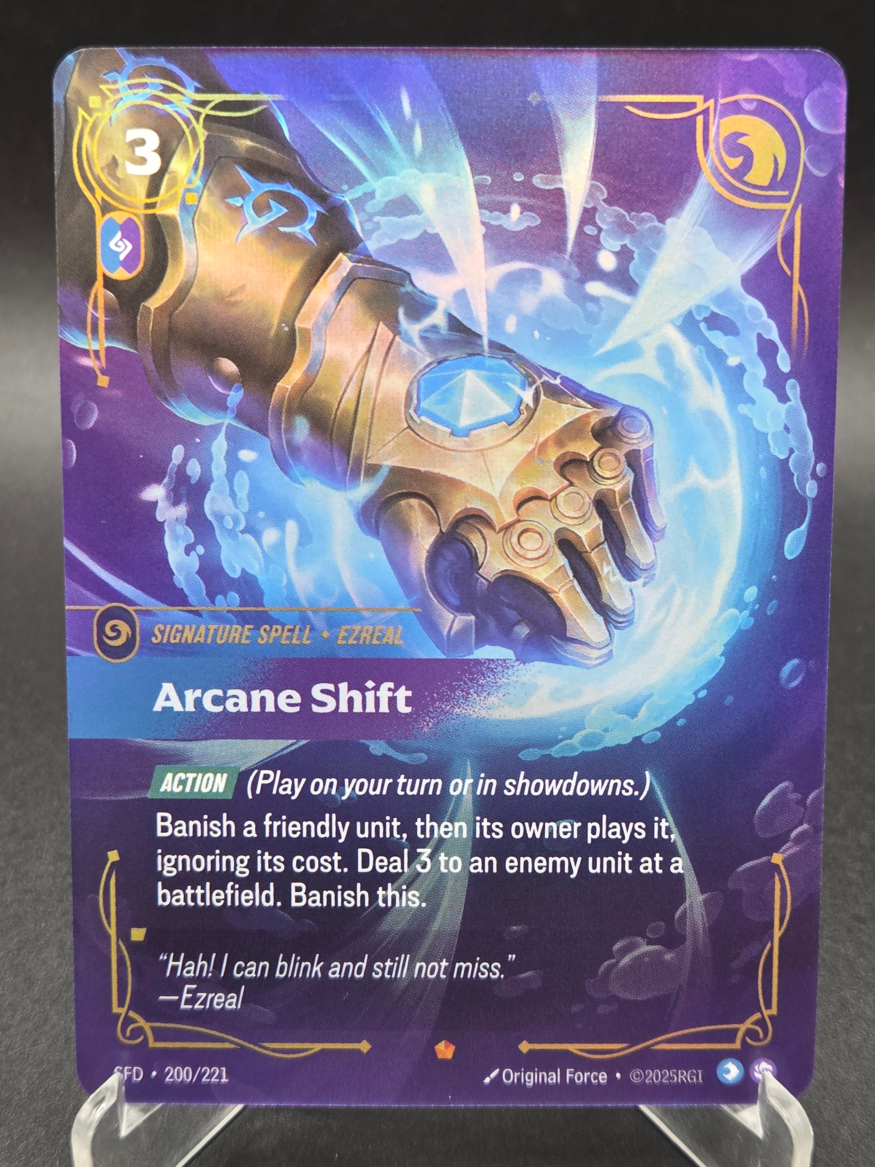 Riftbound TCG: Arcane Shift - 200/221 - SFD: Spiritforged – Epic ...