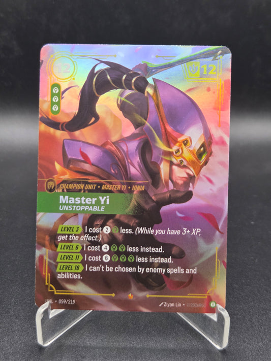 Riftbound TCG: 2026 Master Yi - Unstoppable - Unleashed (UNL)