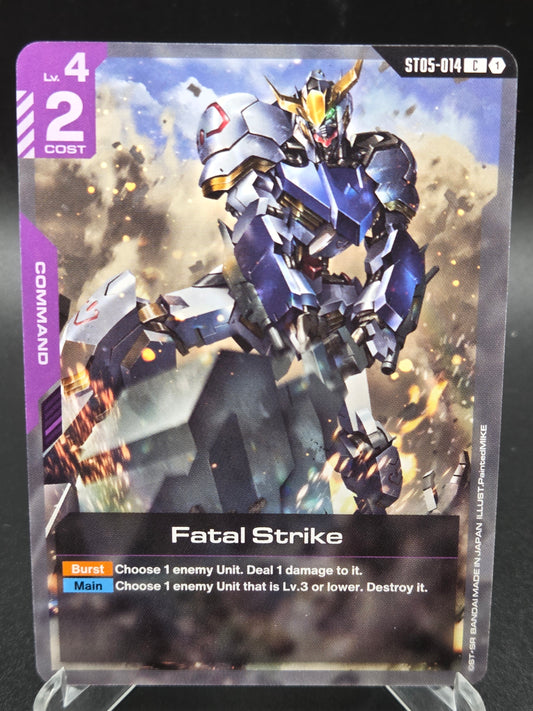 Gundam TCG: Fatal Strike - Starter Deck 05: Iron Bloom (ST05)