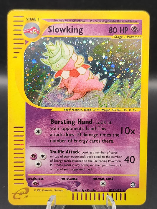 Pokémon TCG: 2002 Slowking H22/H32 - Aquapolis