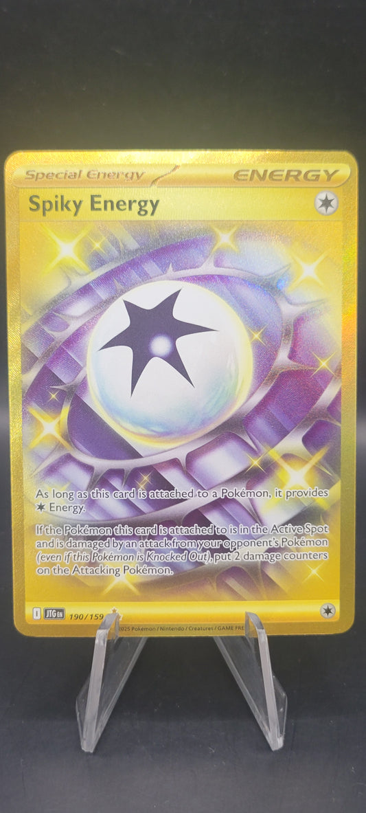 Pokémon TCG: 2025 Spiky Energy 190/159 SV: Journey Together