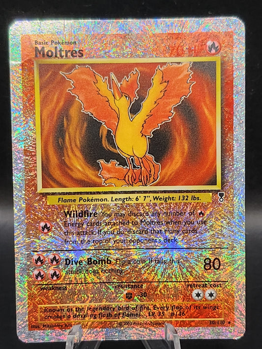 Pokémon TCG: 2002 Moltres 30/110 Legendary Collection Reverse Foil