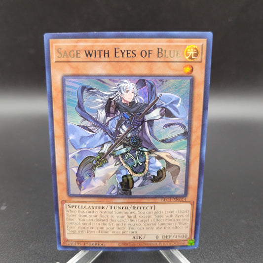 Yu-Gi-Oh! TCG: Sage with Eyes of Blue (Silver) BLC1-EN014 Battles of Legend: Chapter 1 Ultra Rare