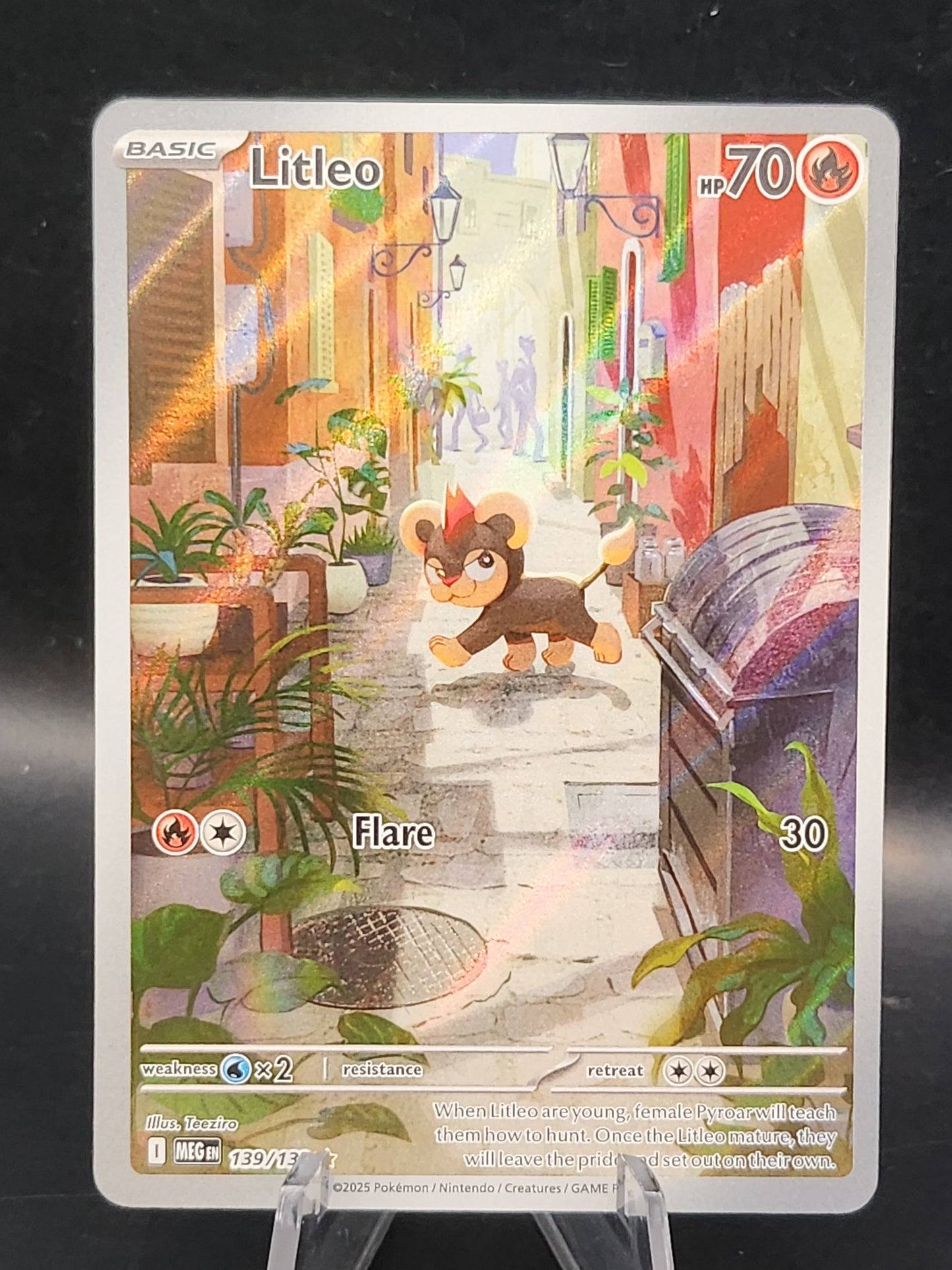 Pokémon TCG: 2025 Litleo - 139/132 - MEG: Mega Evolution