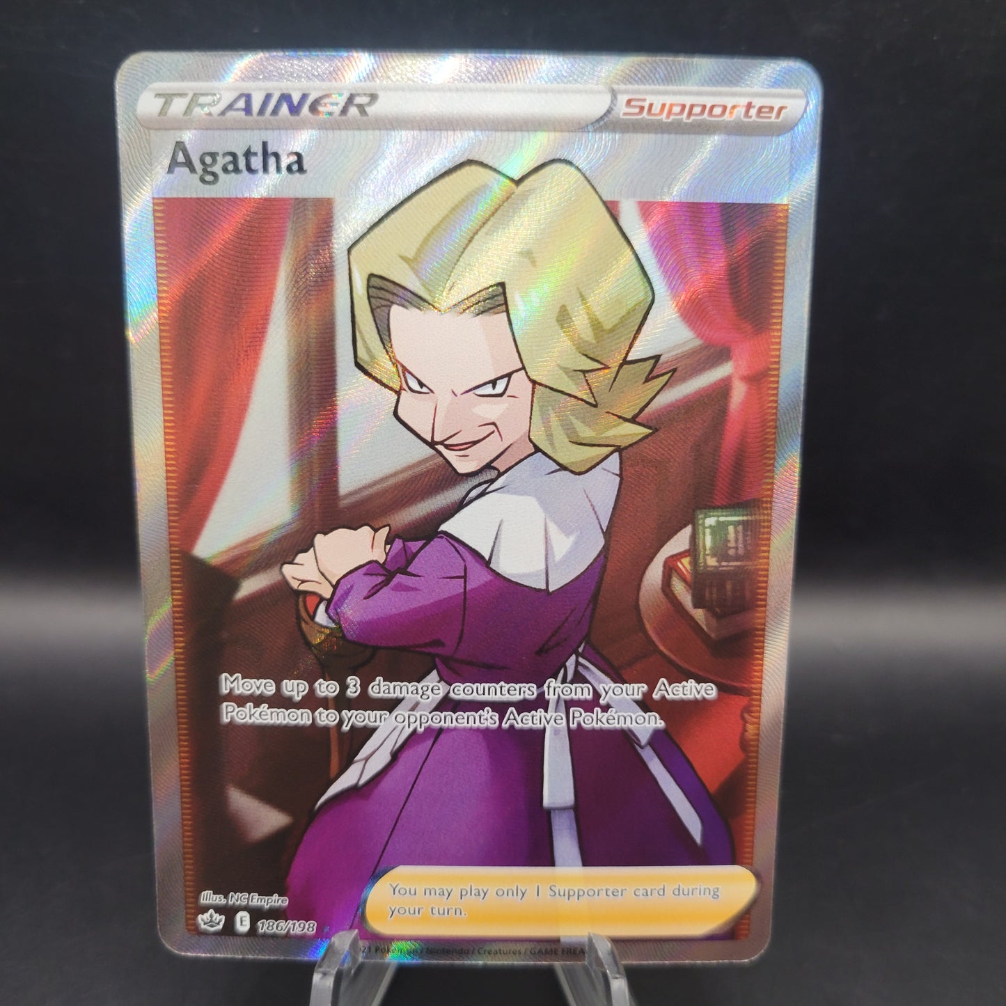Pokémon TCG: 2021 Agatha - 186/198 - SWSH: Chilling Reign