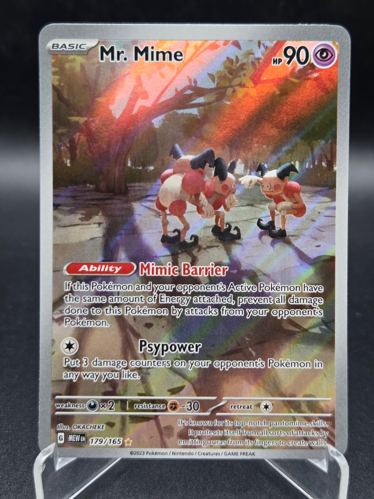 Pokémon TCG: 2023 Mr. Mime - 179/165 - SV: 151