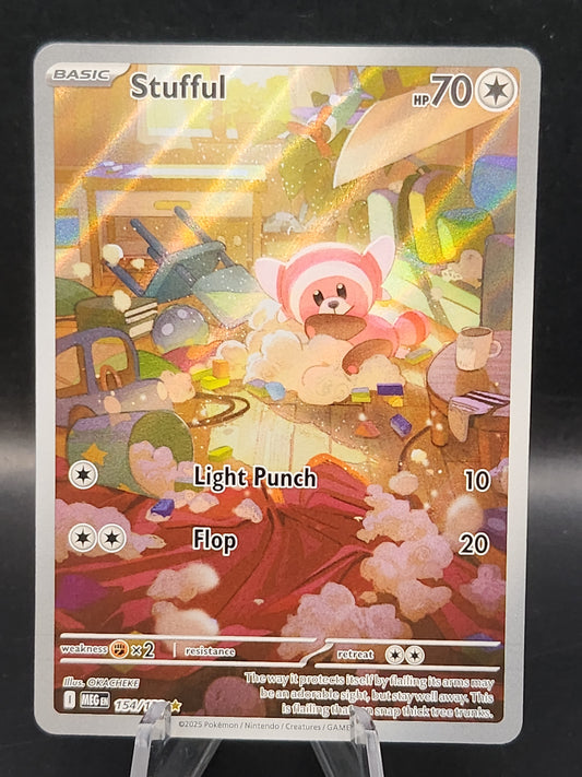 Pokémon TCG: 2025 Stufful 154/132 MEG: Mega Evolution