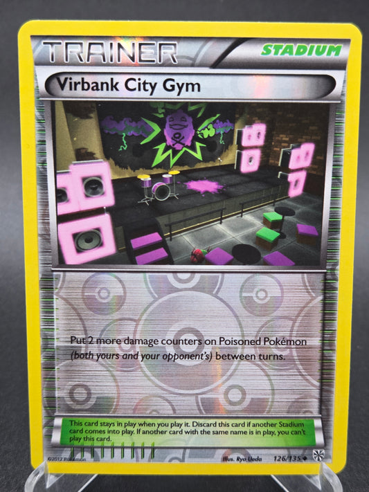 Pokémon TCG: 2013 Virbank City Gym 126/135 BW: Plasma Storm Reverse-Holo