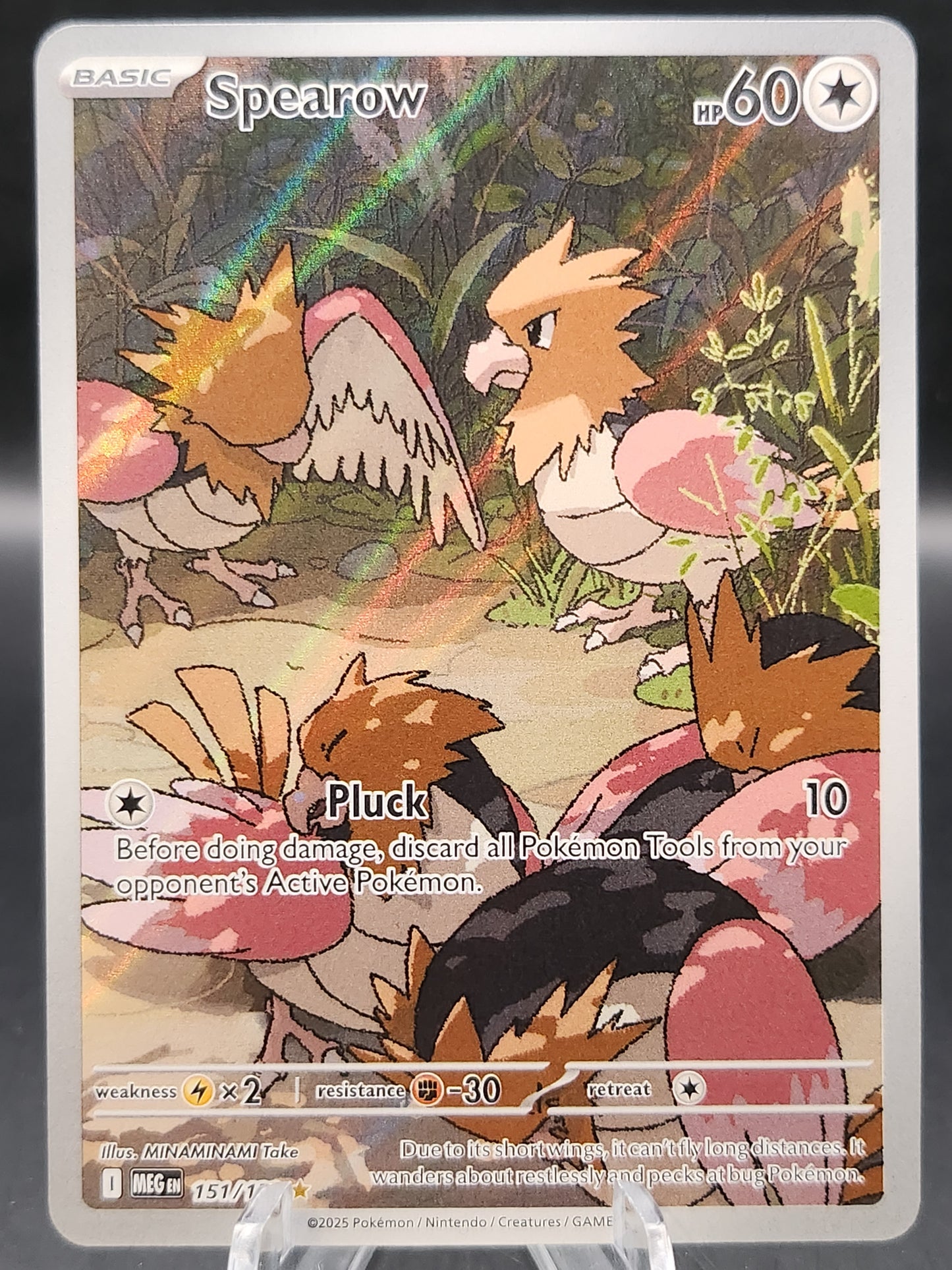 Pokémon TCG: 2025 Spearow 151/132 MEG: Mega Evolution