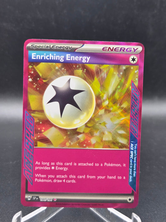 Pokémon TCG: 2024 - Enriching Energy - 191/191 SV08: Surging Sparks (SSP)