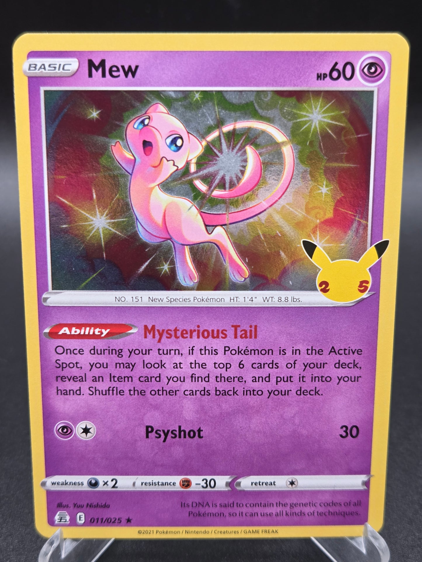 Pokémon TCG: 2021 Mew - 011/025 - SWSH: Celebrations