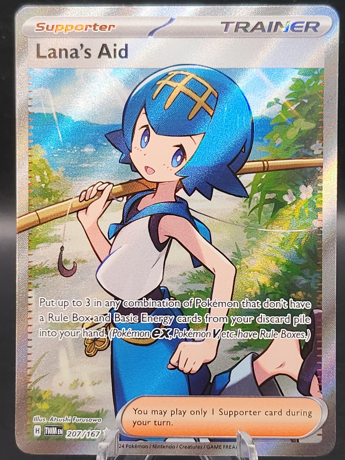 Pokémon TCG: 2024 Lana's Aid - 207/167 - SV: Twilight Masquerade