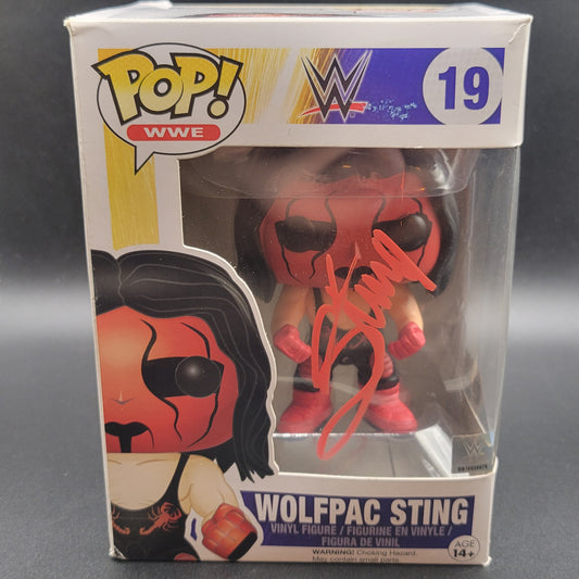 Auto Funko PoP! TV: Wolfpac Sting (WWE) 19