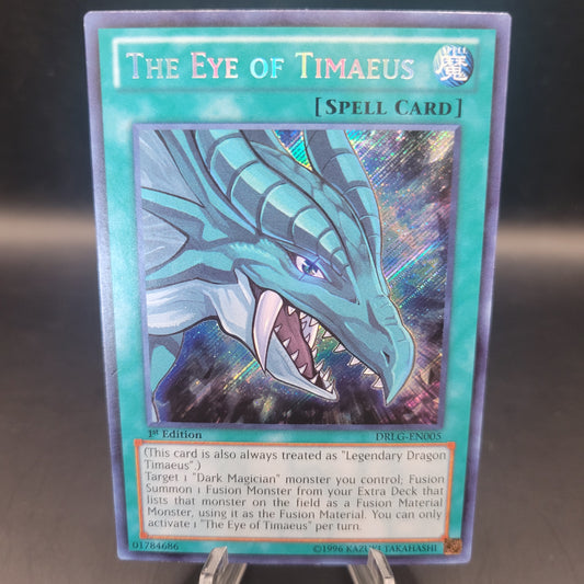 Yu-Gi-Oh! TCG: The Eye of Timaeus DRLG-EN005 Dragons of Legend