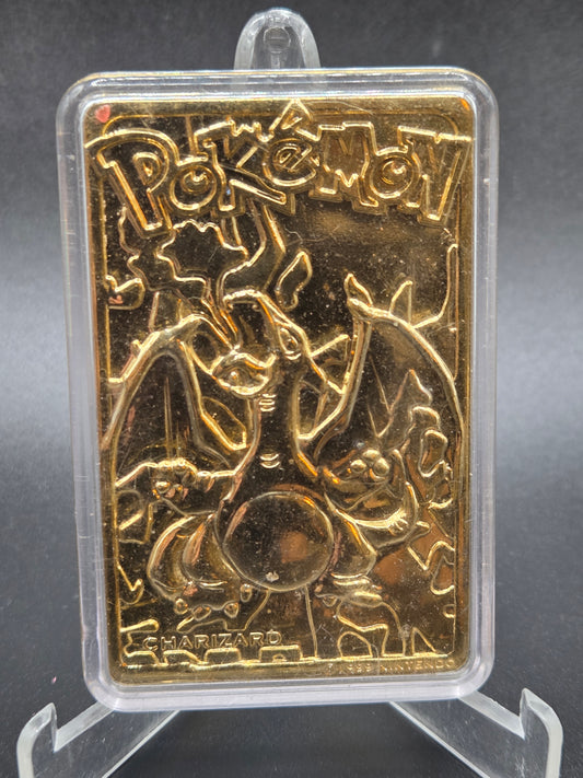 Pokémon TCG: 1999 Gold Plated Charizard - Burger King Vintage