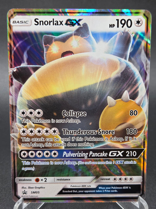 Pokémon TCG: 2016 Snorlax GX SM05 SM: Sun & Moon Promo