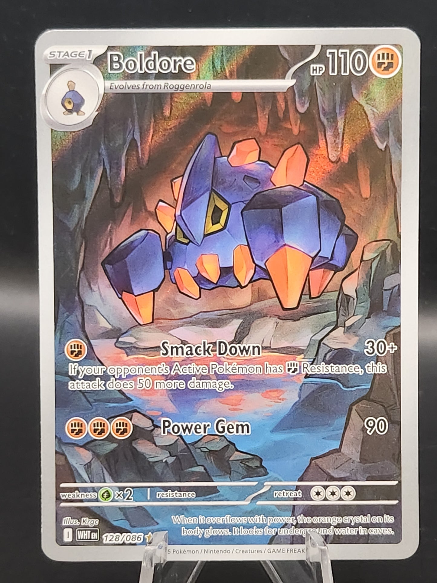 Pokémon TCG: 2025 Boldore 128/086 SV: White Flare