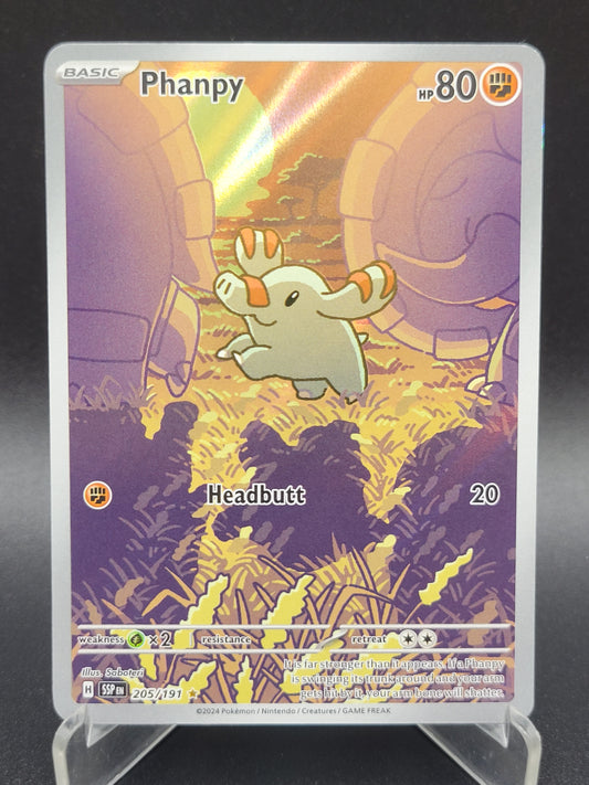 Pokémon TCG: 2024 Phanpy 205/191 SV: Surging Sparks
