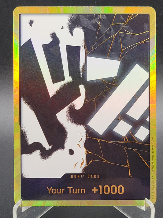 One Piece TCG: DON!! Card (Teach) (Gold) - Premium Booster -The Best- Vol. 2 (PRB-02)