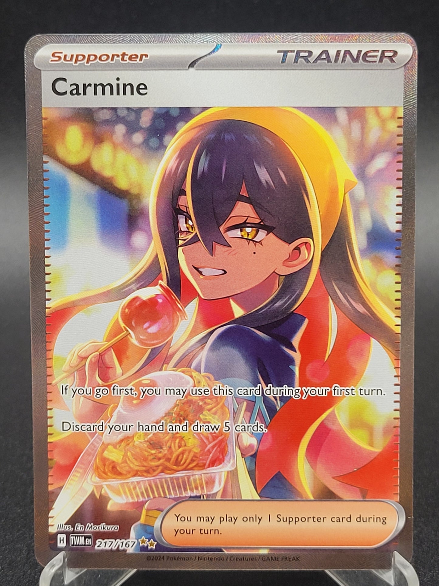 Pokémon TCG: 2024 Carmine 217/167 SV: Twilight Masquerade