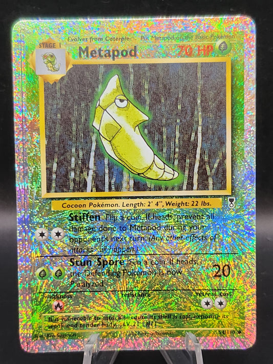 Pokémon TCG: 2002 Metapod 54/110 Legendary Collection Reverse Foil