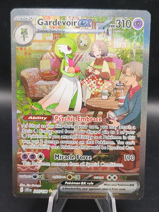 Pokémon TCG: 2023 Gardevoir ex 245/198 Scarlet & Violet Alt Art (Damaged)