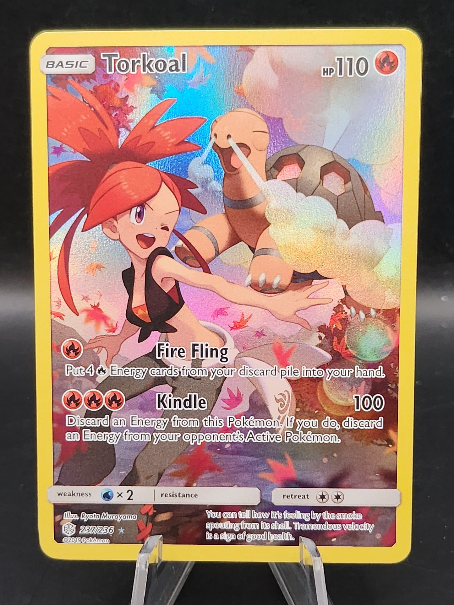 Pokémon TCG: 2019 Torkoal 237/236 S&M: Cosmic Eclipse