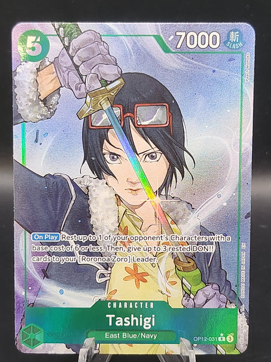 One Piece TCG: Tashigi OP12-031 Legacy of the Master