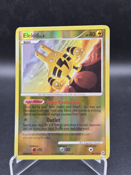 Pokémon TCG: 2007 Elekid 48/130 - Diamond and Pearl Reverse Holo