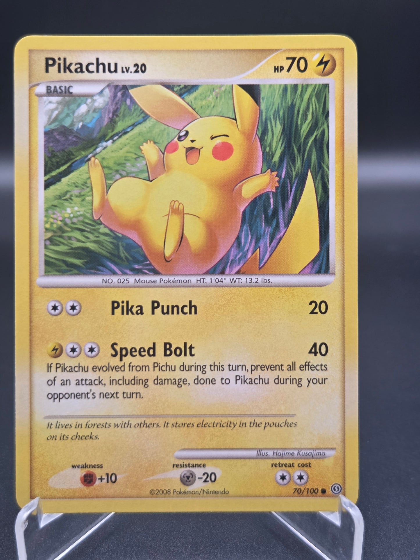 Pokémon TCG: 2008 Pikachu 70/100 - Stormfront