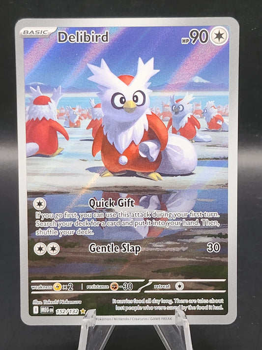 Pokémon TCG: 2025 Delibird 152/132 MEG: Mega Evolution