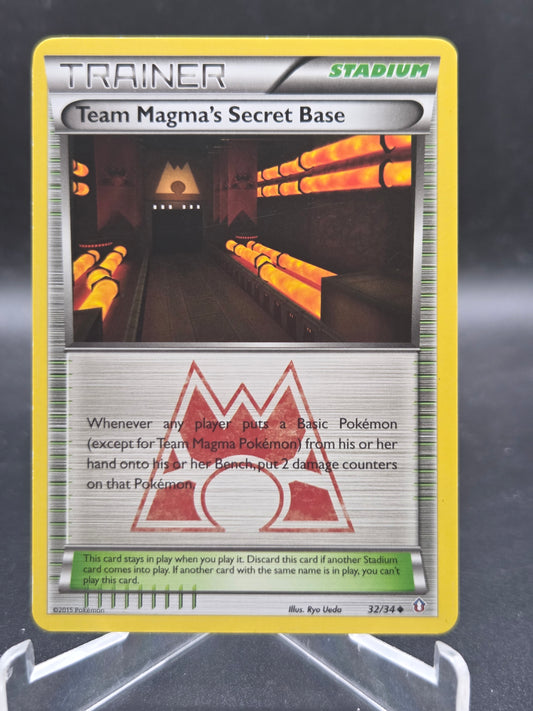 Pokémon TCG: 2015 Team Magma's Secret Base 32/34 - Double Crisis