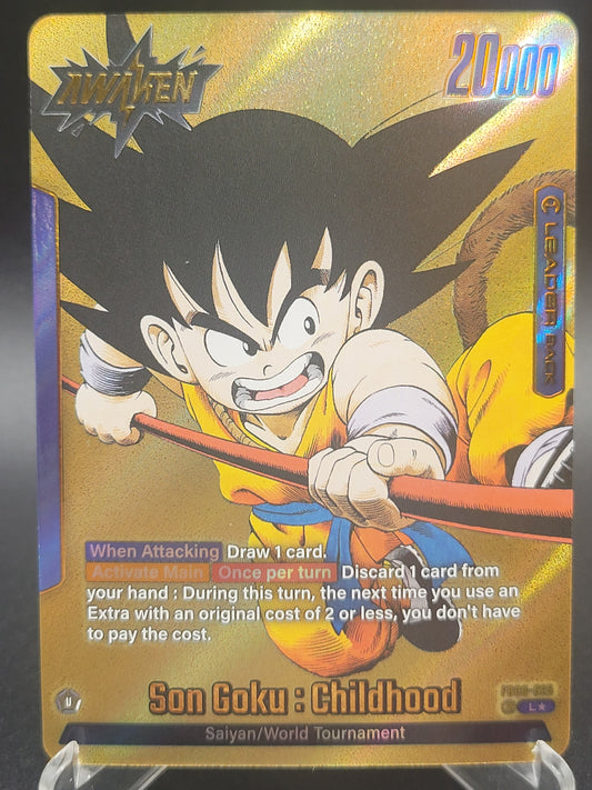 Dragon Ball TCG: Son Goku : Childhood - FB06-025 (Gold) - Manga Booster 01 (SB01)