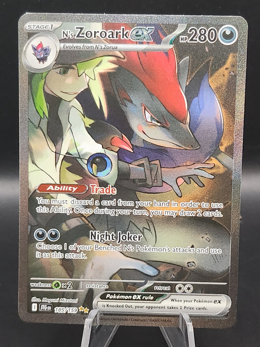 Pokémon TCG: 2025 N's Zoroark ex 185/159 - SV09: Journey Together