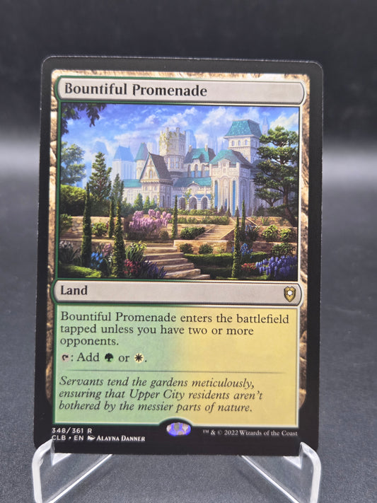 MTG TCG: Bountiful Promenade - Commander Legends: Battle for Baldur's Gate (CLB)