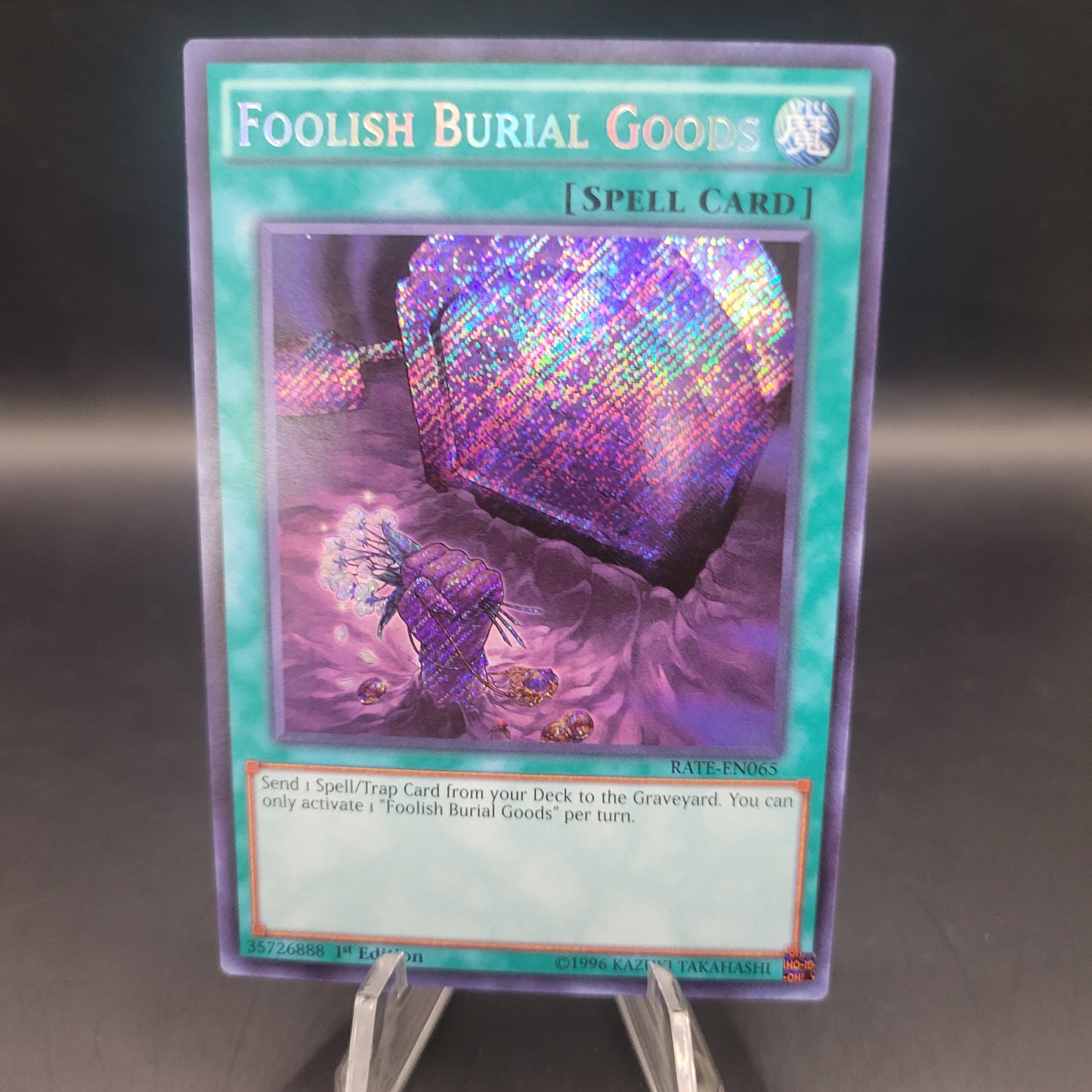 Yu-Gi-Oh! TCG: Foolish Burial Goods RATE-EN065