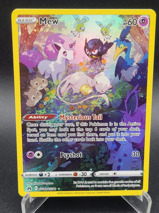 Pokémon TCG: 2023 Mew GG10/GG70 SWSH: Crown Zenith Galarian Gallery