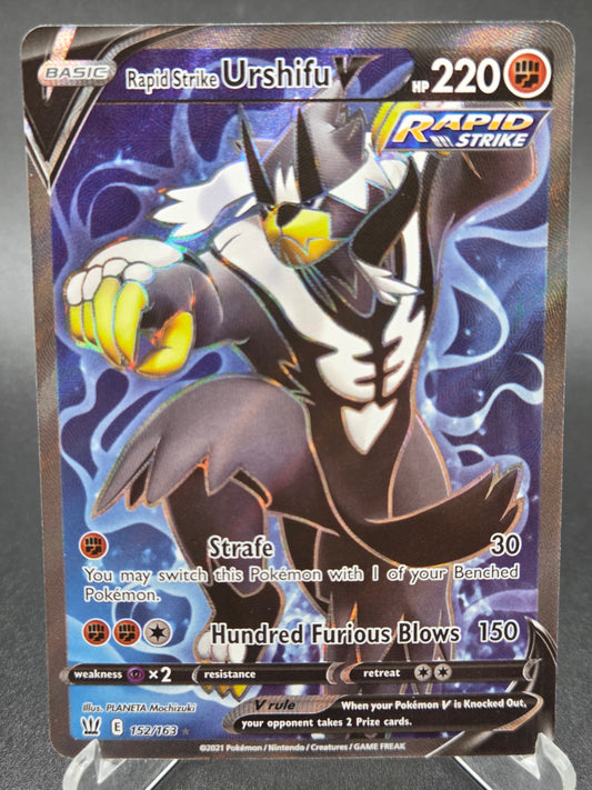 Pokémon TCG: 2021 Rapid Strike Urshifu V 152/163 SWSH: Battle Styles