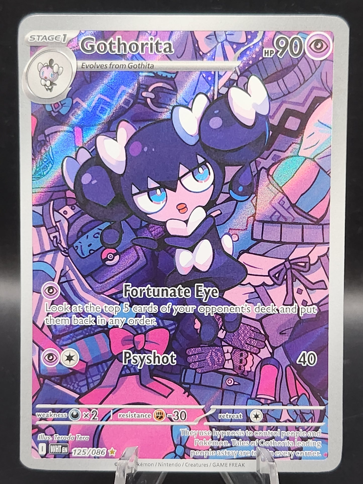 Pokémon TCG: 2025 Gothorita 125/086 SV: White Flare