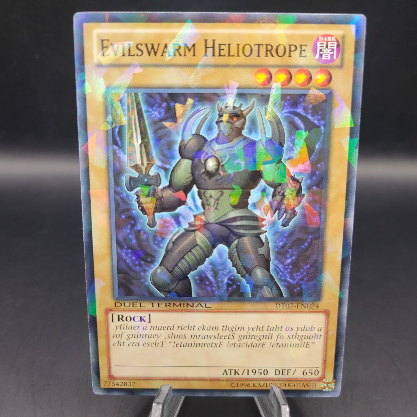 Yu-Gi-Oh! TCG: Evilswarm Heliotrope DT07-EN024 Duel Terminal 7